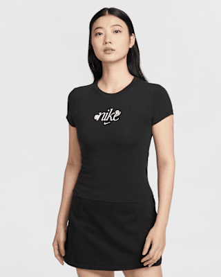 ナイキ スポーツウェア チル ニット ウィメンズ グラフィック Tシャツ ナイキ スポーツウェア チル ニット ウィメンズ スリム